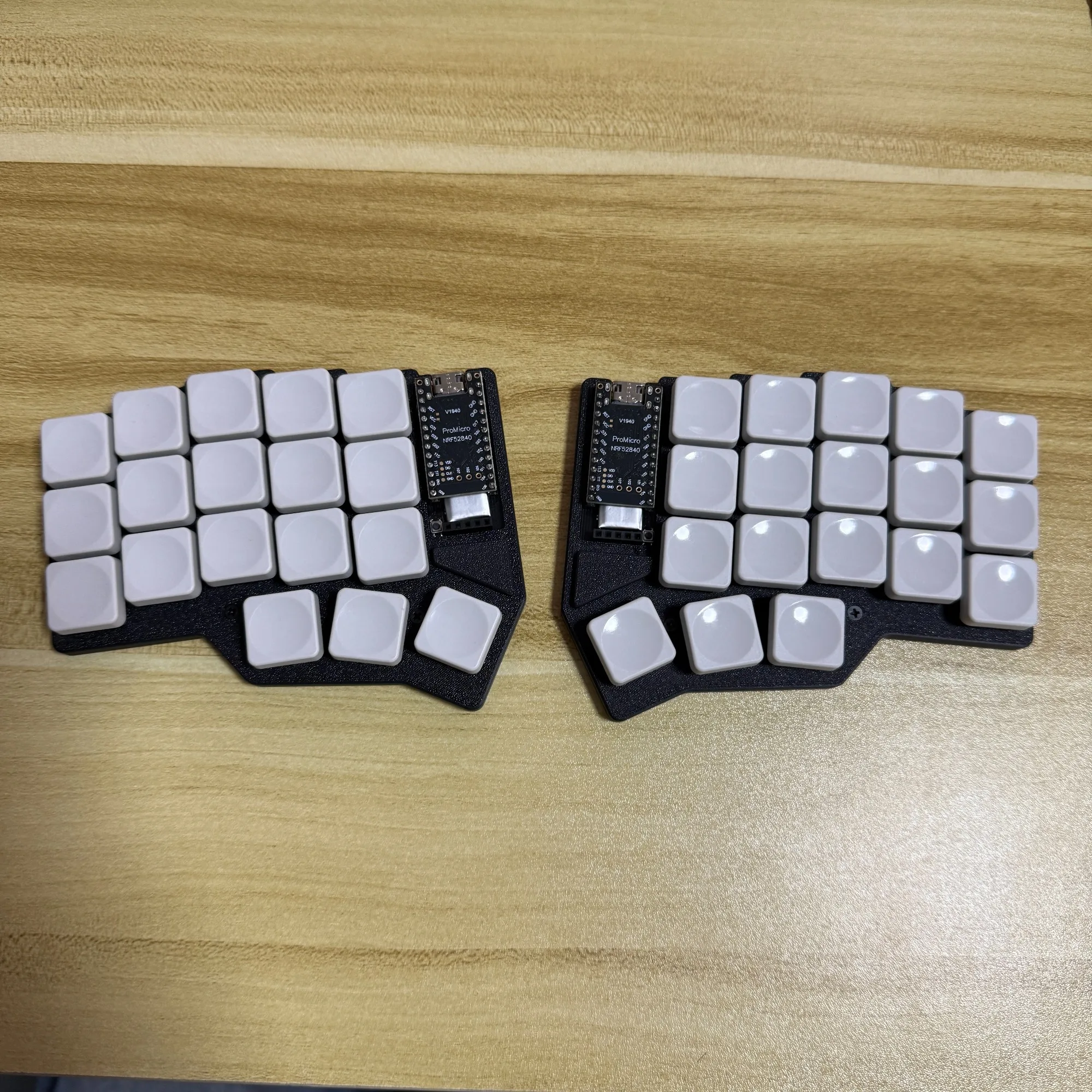 Corne Mini 36keys Split Keyboard Customization Bluetooth Choc V2 Low Profile Hot Swap 120mAh Zmk Gaming Office Split Keyboard