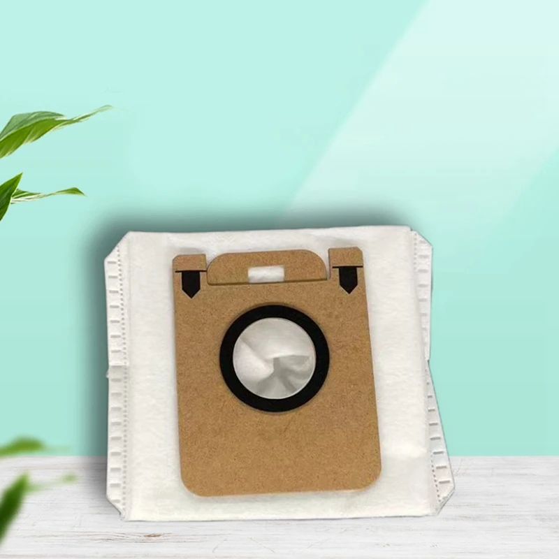 25ชิ้นอุปกรณ์เสริมถุงหูรูดถุงดูดฝุ่นถุงใส่ขยะอะไหล่สำหรับหุ่นยนต์ดูดฝุ่น Dreame Bot D10 PLUS