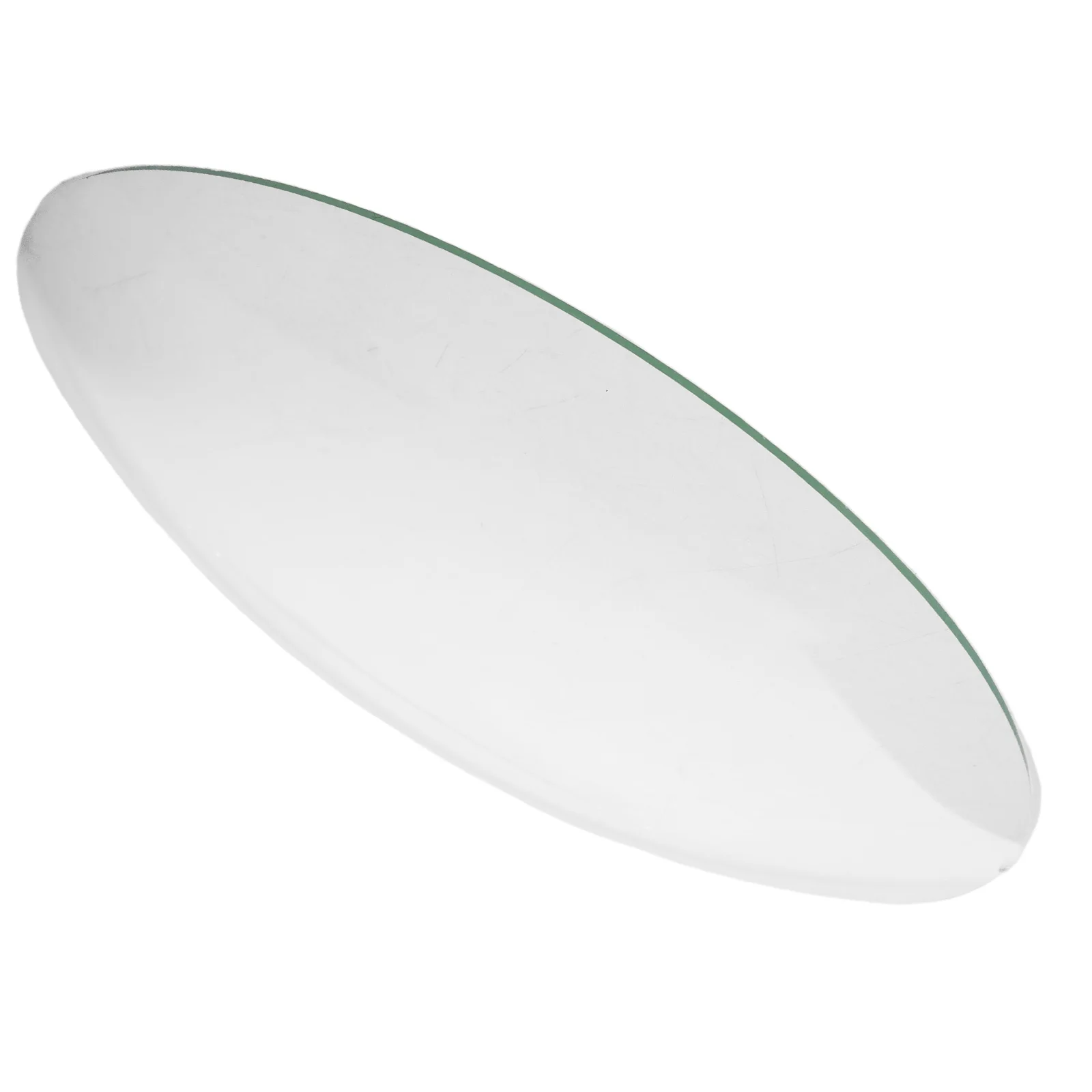 

21.5cm 8.5inch Transparent Round Convex Glass Clock Front Cover Clear Dome Panel for Wall Clock Replacement Glare Reduction High