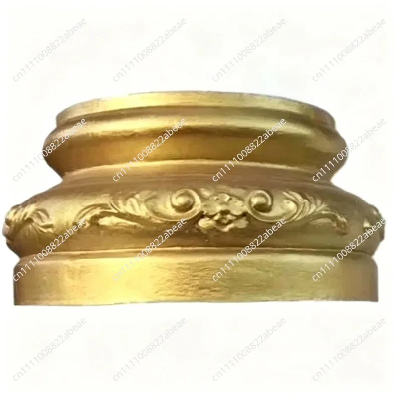 For European Roman Column Cylindrical Foot Mold Round Plastic Model Column Head Building Template Decorative Mold