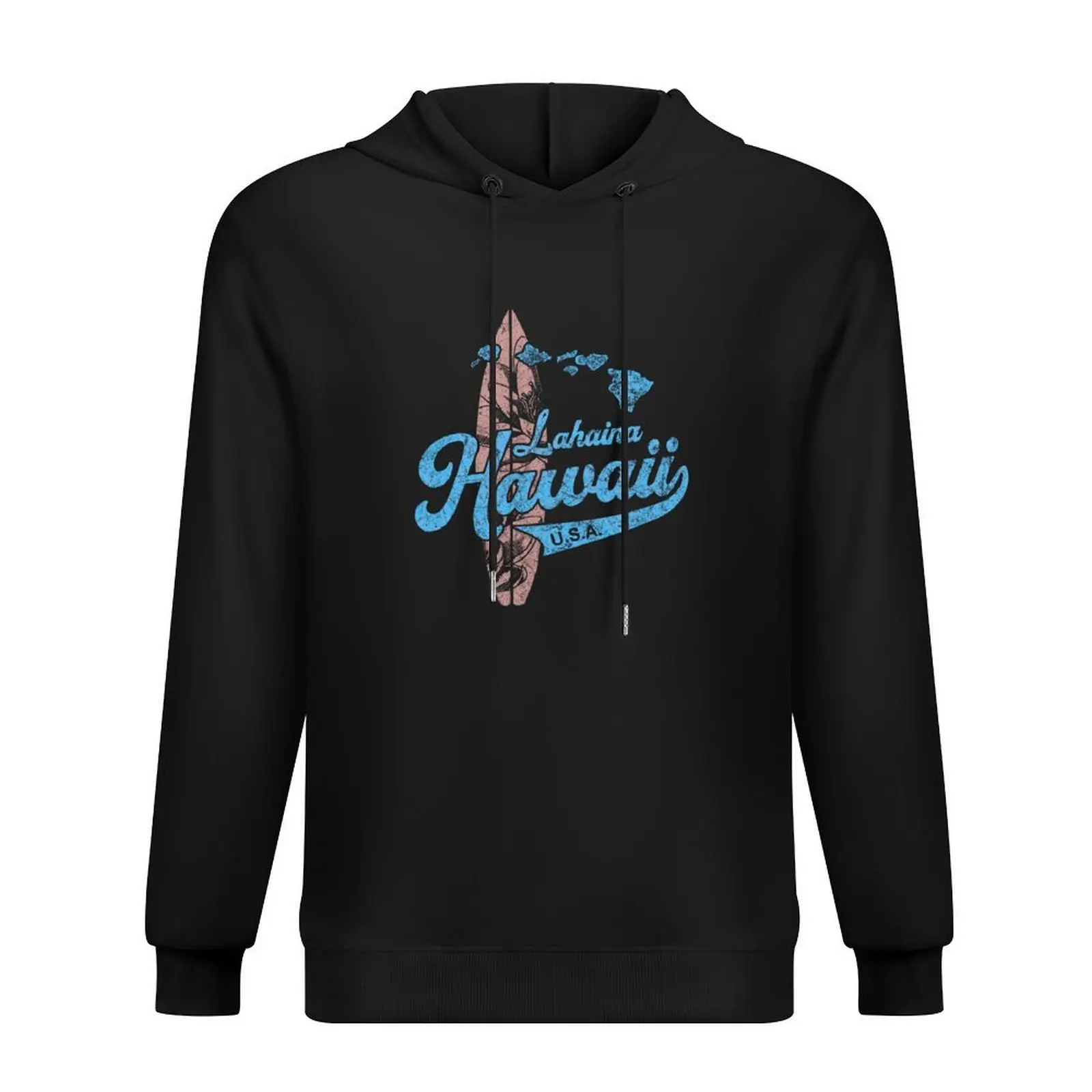 

Hawaii Lahaina Maui Hawaiian Surfing Vintage Hoodie anime clothing aesthetic clothing men wear korean clothes big size hoodie