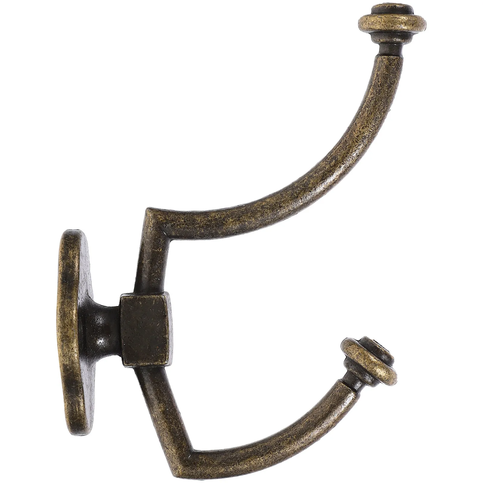 Farmhouse Wall Hook Vintage Design Heavy Duty Zinc Alloy Hat Coat Cap Hanger Wall Mounted Decorative Hook for Bathroom Kitchen