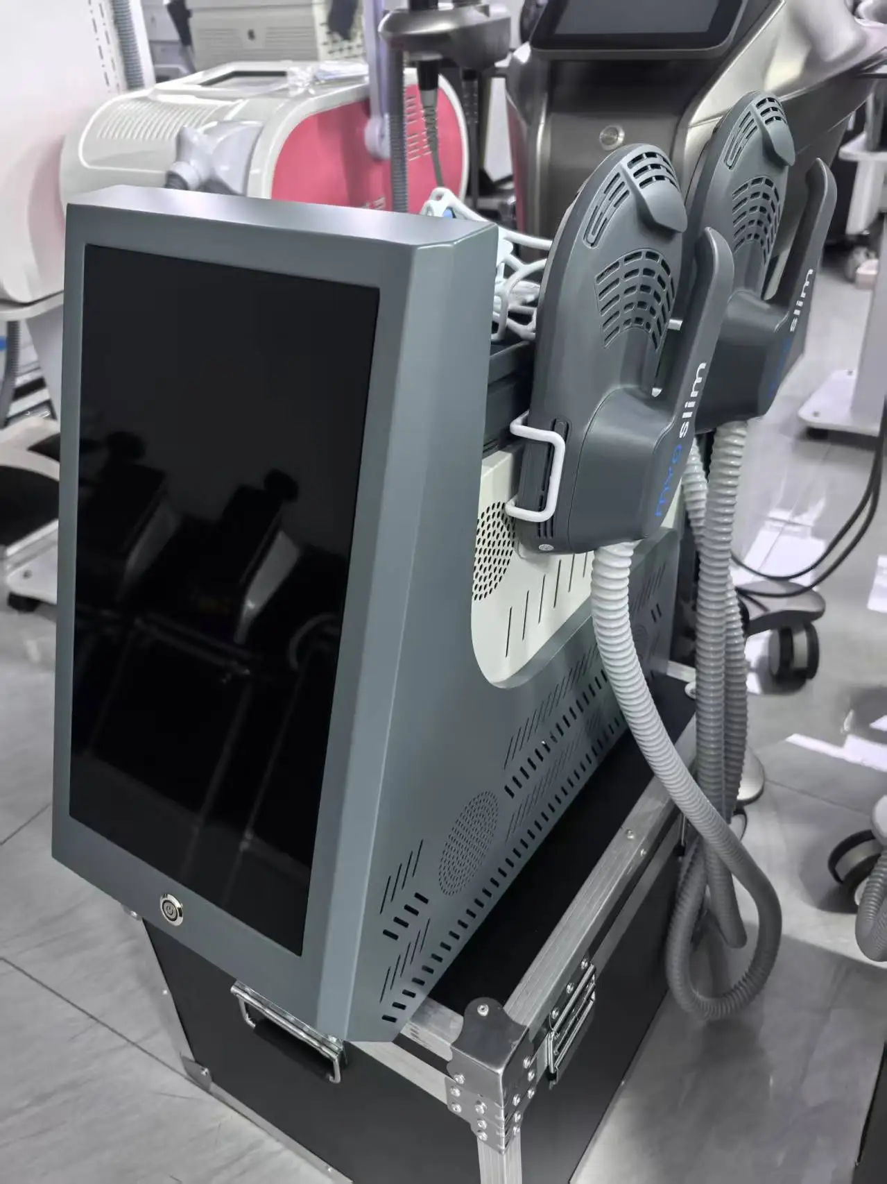 آلات الترددات اللاسلكية 6500 واط EMS الجسم التخسيس نوفا حرق الدهون نحت العضلات الكهرومغناطيسية تحفيز الأرداف التنغيم #1