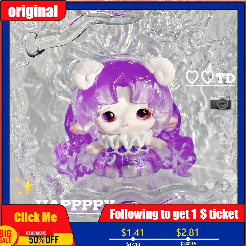 New Mimia V2 Crystal Palace Series Blind Box Kawaii Mimia Figures