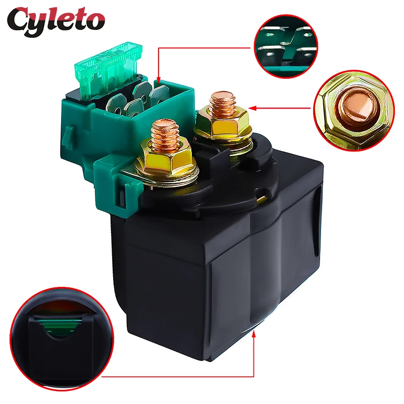 Motorcycle Starter Solenoid Relay For Honda GL500 GL650 GL1500 Goldwing GL 1500 1200 1100 Steed NV 400 NT650 XL600V CX500 CX650