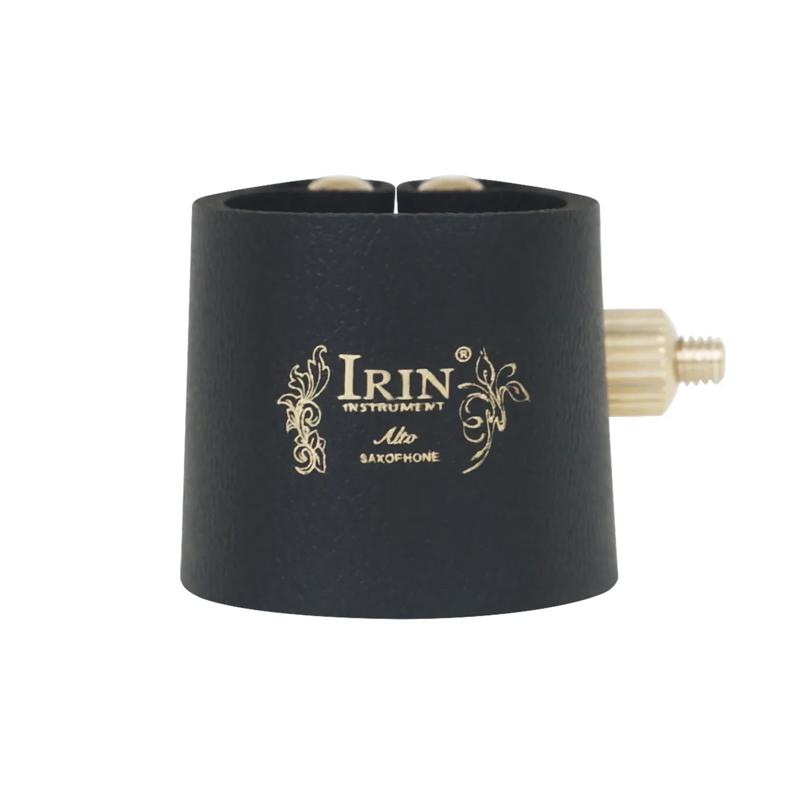IRIN Soprano Saxophone Flute Heads Leather Sax Card Sleeve Sets Adjustable Elasticity Woodwind Instruments Accessories&Parts