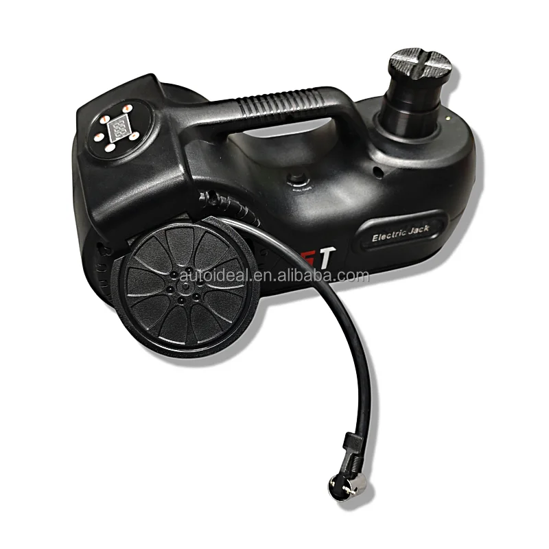 PeiqiFactory جودة عالية 12 فولت 5 طن سيارة الإطارات الكهربائية رفع سيارة تعمل بالبطارية جاك الهيدروليكية الهواء نفخ سيارة تتحرك جاك مع P