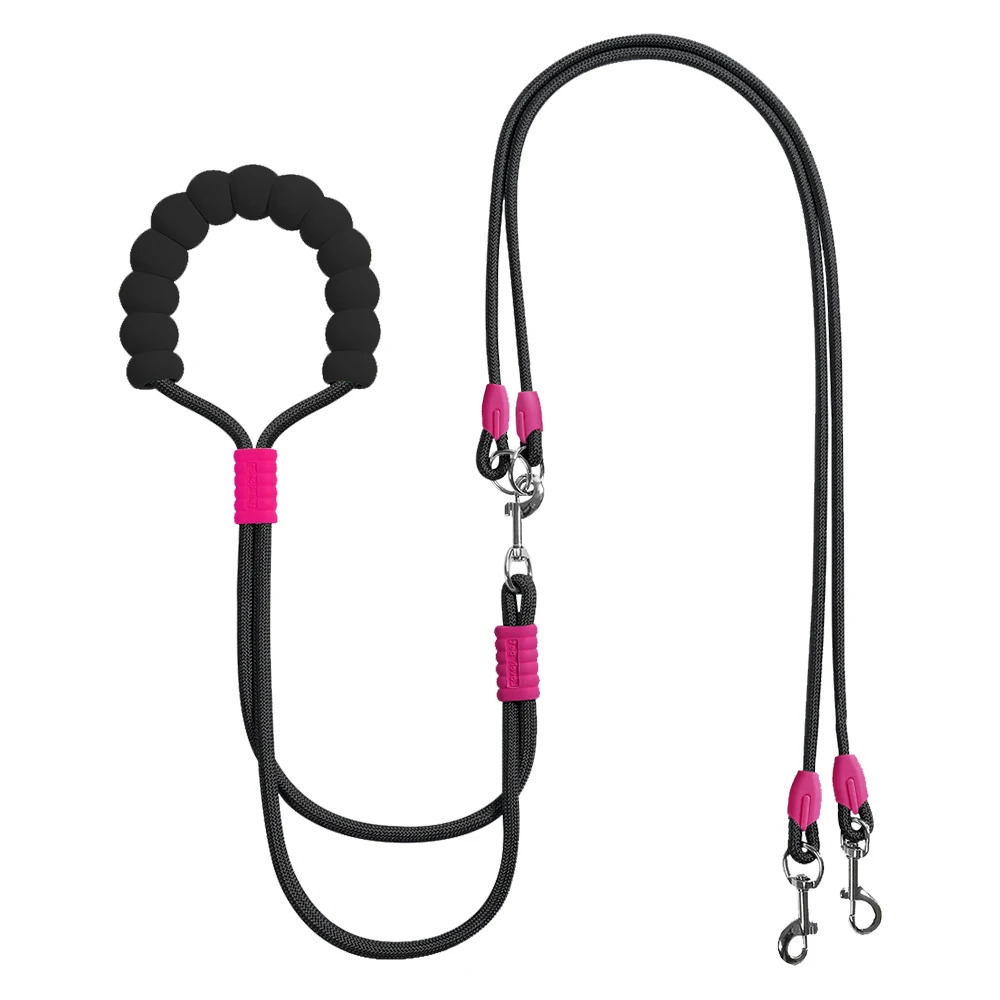 Strong Dog Leash Pet Reflective Nylon Tow Rope Non Slip Foam Handle Leash For Big Small Medium Dog Leash Outdoors Pet Supplies