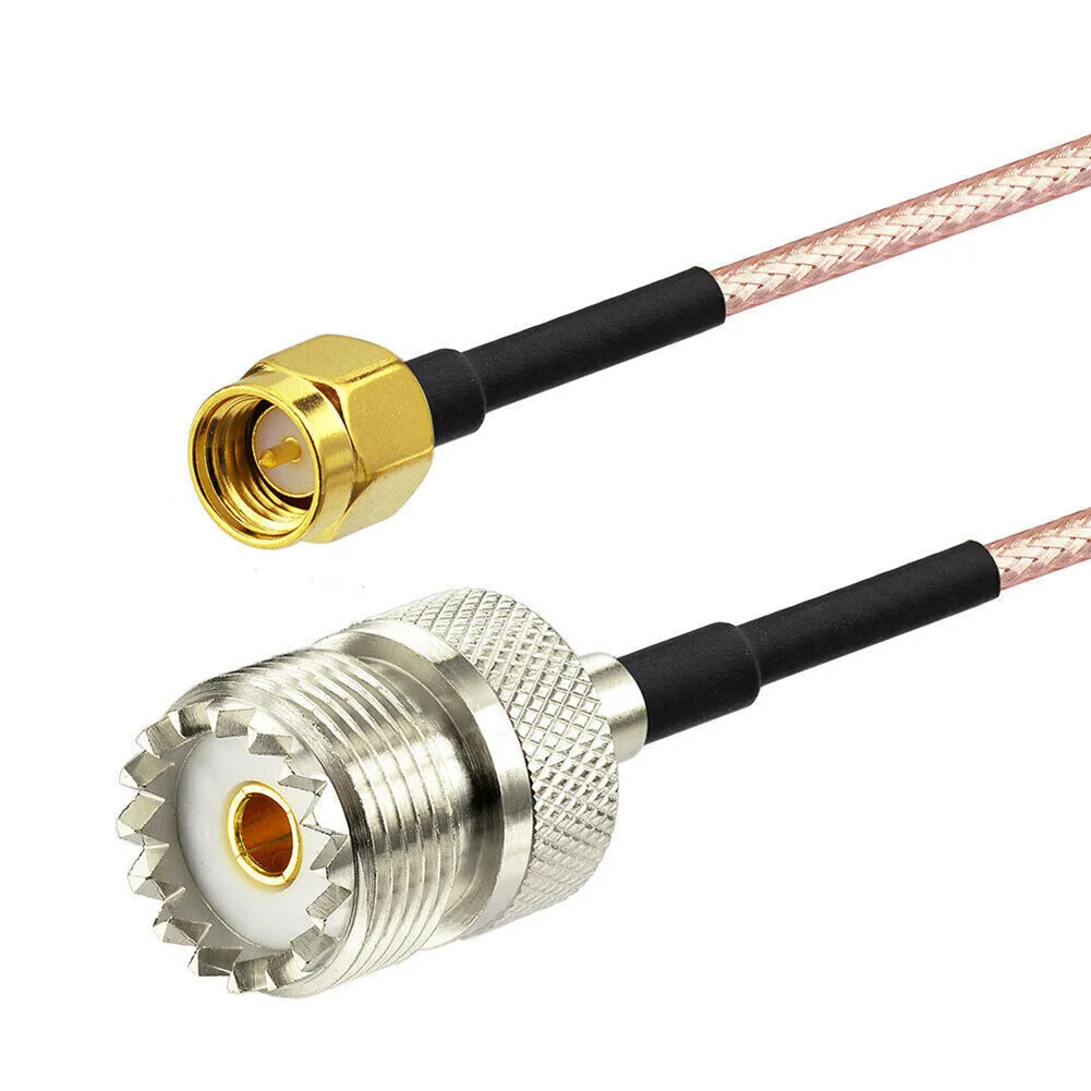 SMA-Female To Female Adapter /SMA Male To SO239 (UHF Female) Straight-through Adapter For Baofeng Walkies-Talkie Antenna view 5