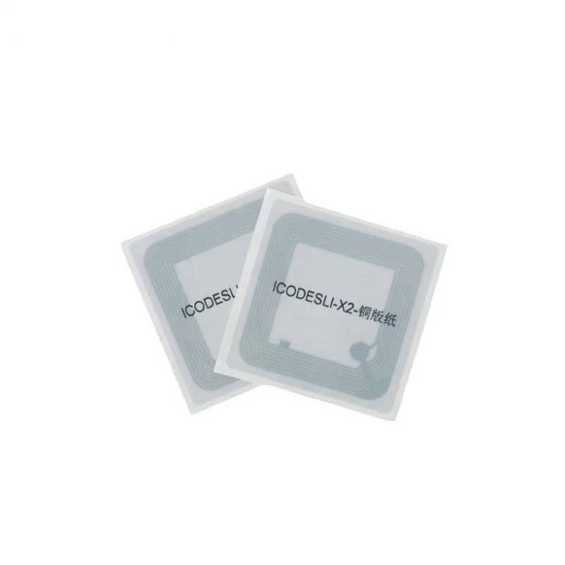 customized.Manufacturers produce I-code-x blank tags ISO15693 asset management rfid library management tags
