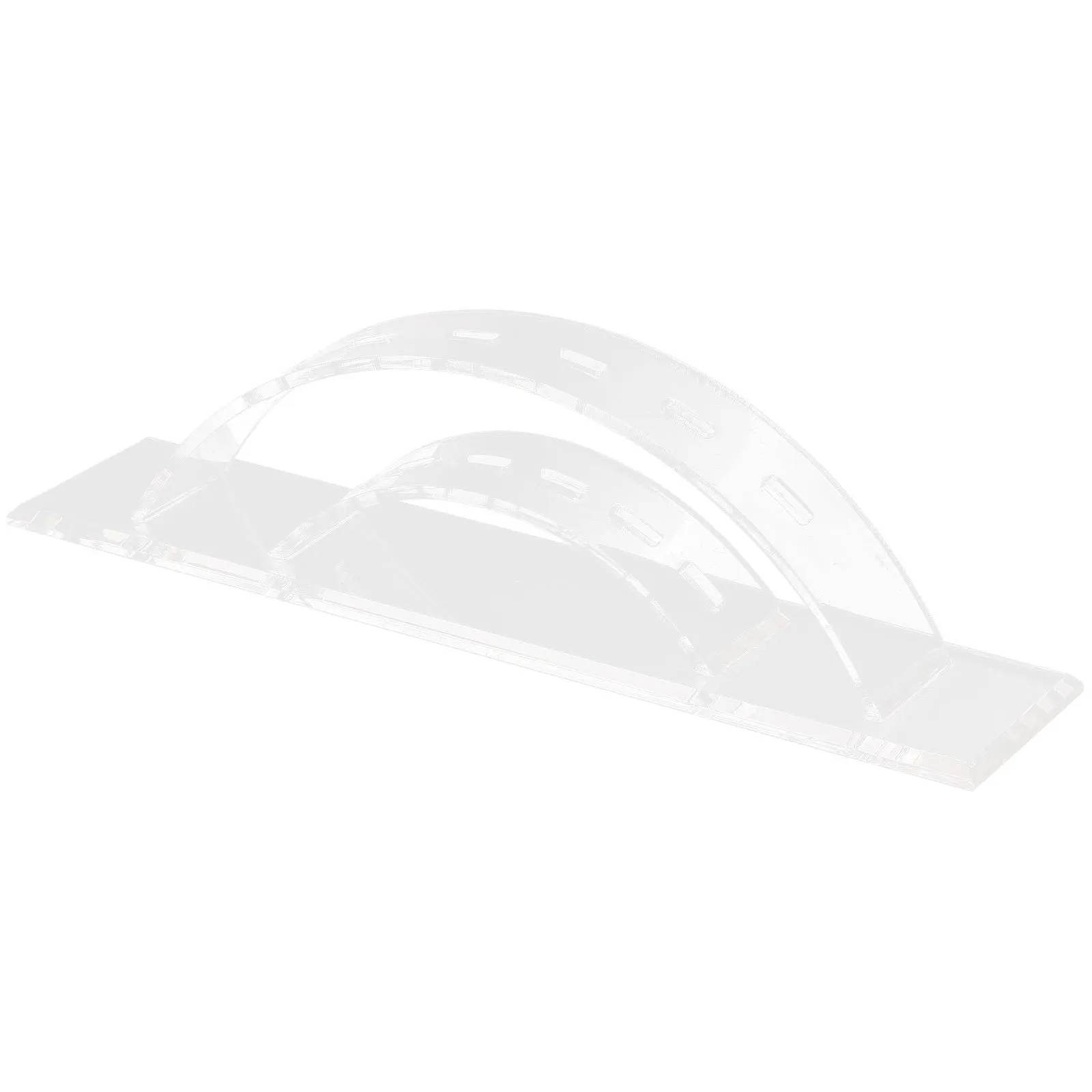 1Pcs Transparent Acrylic Tweezers Storage Rack Organizer Eyelash Extension Forceps Stand Durable Makeup Tool Holder