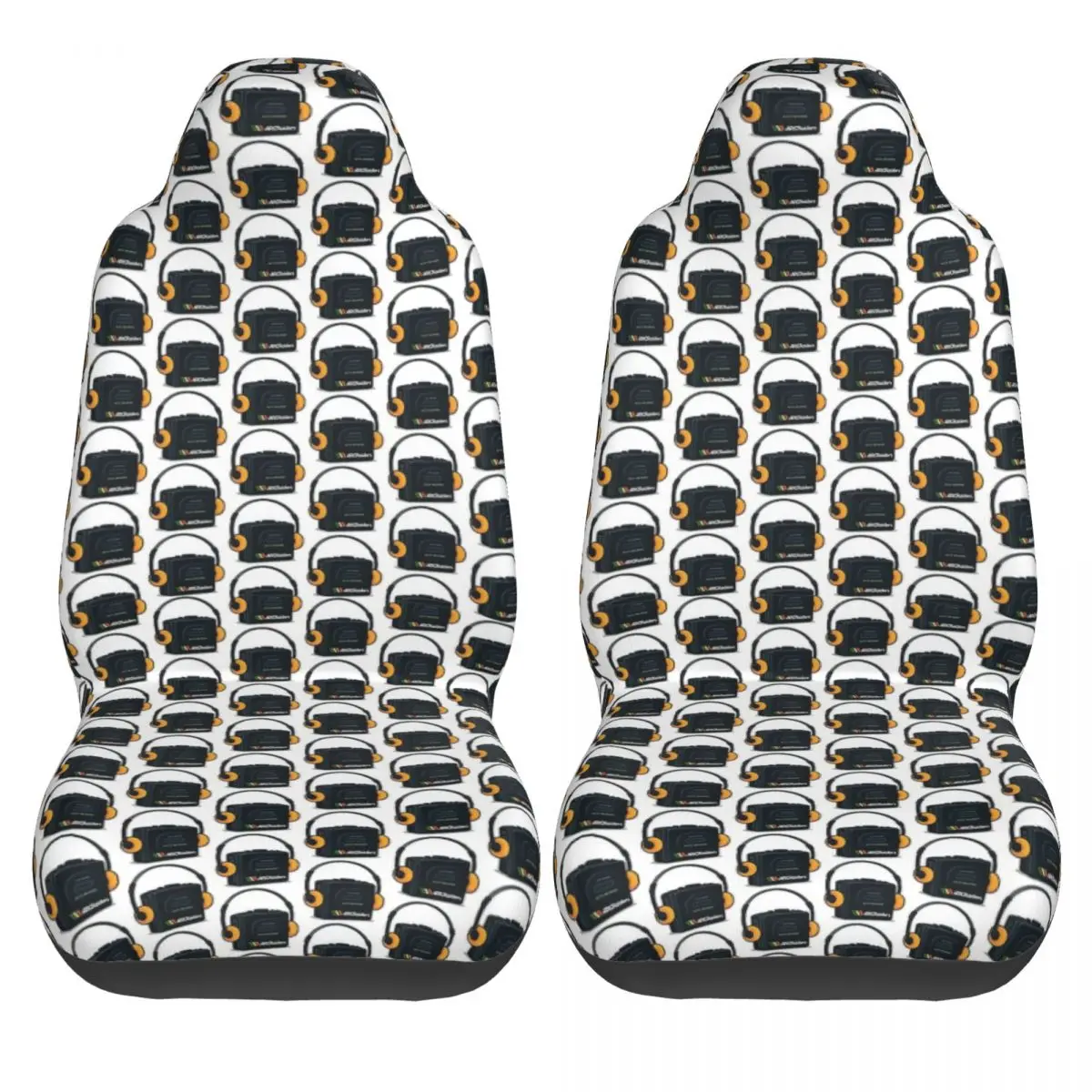 

Arc Raiders Cassette Player Car Seat Covers Kawaii Auto Auto Seat Covers Polyester Protector Two Pieces Cover