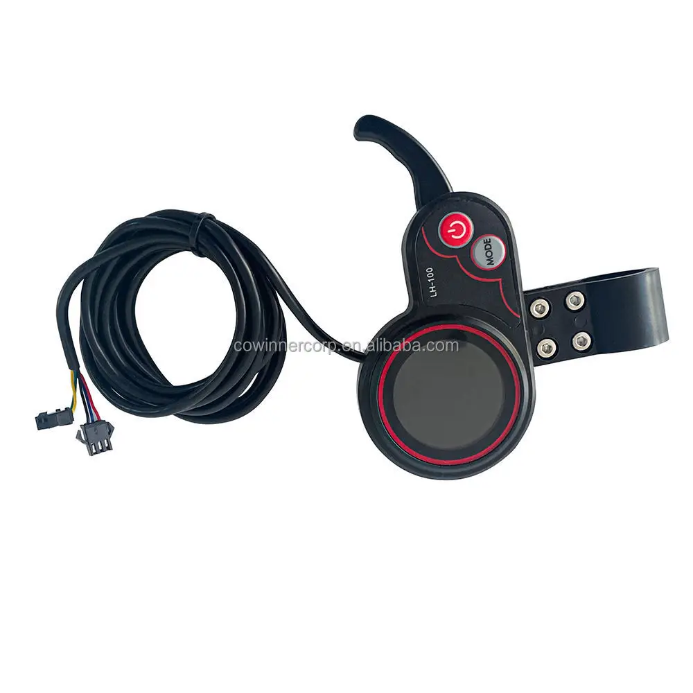 

5pin/6pin 60V/72V QS-S4 Electric Scooter LCD Display Speed E Scooter Motor Control Throttle Replacement Accessories Parts