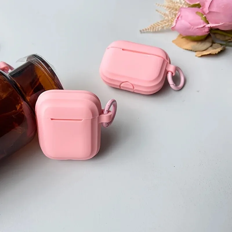 Funda de silicona líquida para Apple para Airpods Pro 2, funda para auriculares con cordón, funda protectora antipérdida para Air pods Pro 2