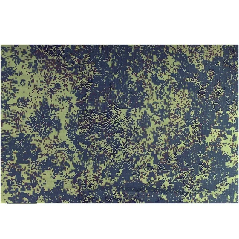 

Green Digital EMR Camo Fabric FLORA Camouflage Polyester Cotton TMC Plaid Cloth DIY Hunting Accessories Sports Tactical Gear