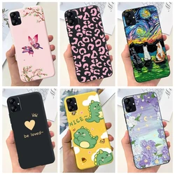 For Samsung Galaxy M04 Case SM-M045F Popular Flower Butterfly Soft Silicone Funda Phone Case For Samsung A04e SM-A042F F04 Coque