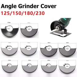 Angle Grinder Protective Cover Angle Grinder Wheel Metal Protector Cover Guard Suitable For 125/150/180/230mm Power Tools Access