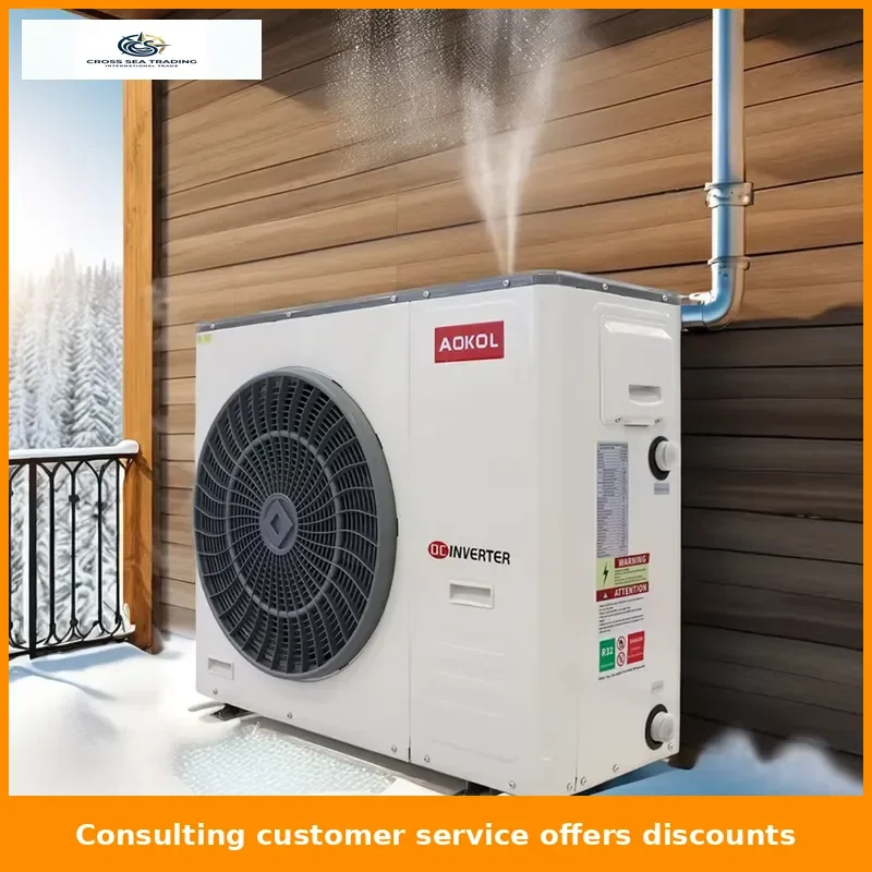 6 kW 8 kW R32 Electric EU Standard Integrated Air Source Heat Pump Smart WiFi App Control CE Certified Metal Housing Tankless