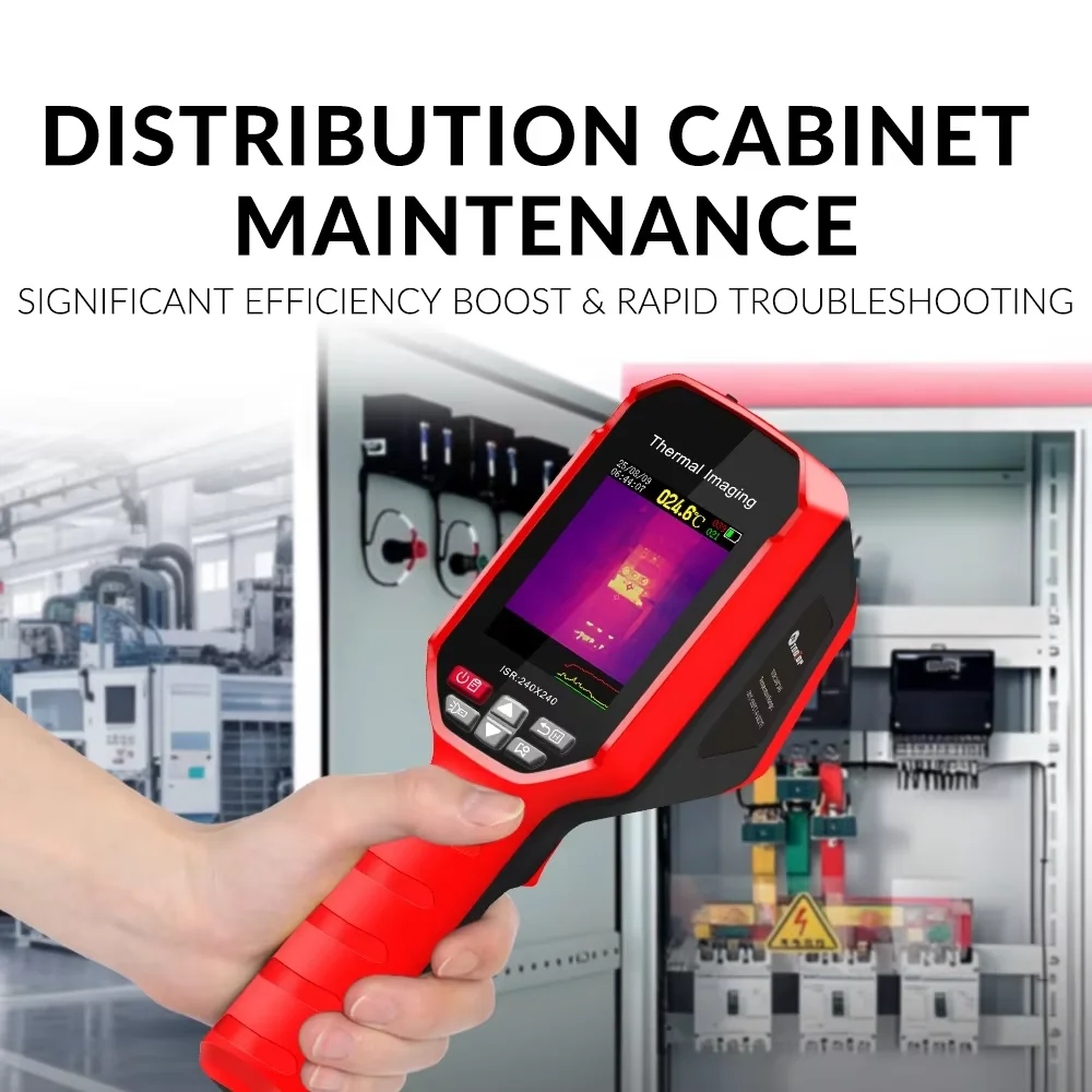 TOOLTOP ET690A Infrared Thermal Imaging Camera ISR240x240 Rechargeable Thermal Imager -20~550℃ Electrical Device Automotive Test