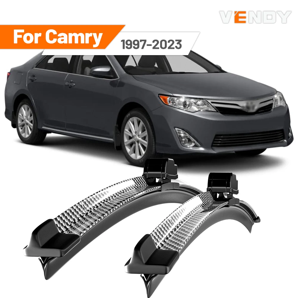 Für Toyota Camry XV20 XV30 XV40 XV50 XV70 1997-2023 2006 2011 2012 2017 2018 2 stücke Frontscheibe Wischer klingen Scheibenwischer