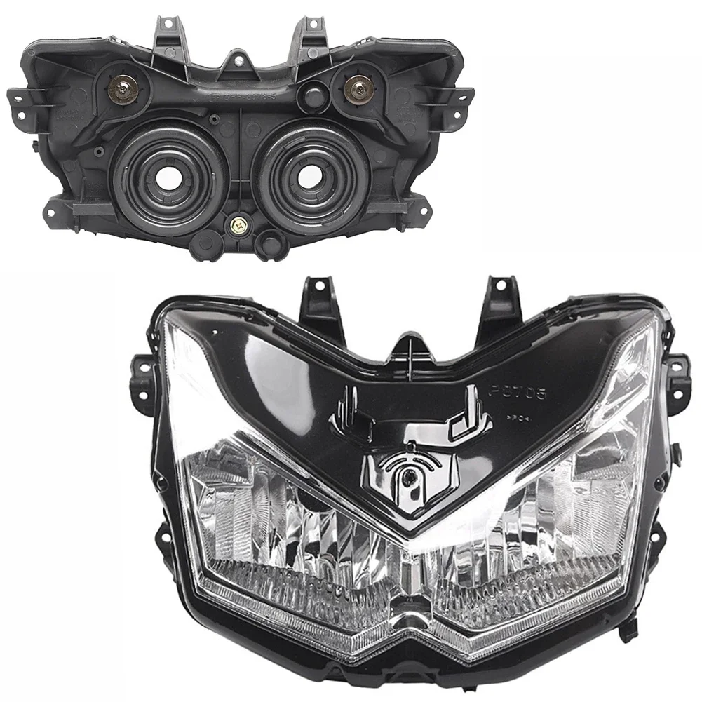 Z1000 لكاواساكي Z 1000 2010 2011 2012 2013 دراجة نارية العلوي كشافات رئيس ضوء رئيس مصباح مجموعة مصابيح أمامية