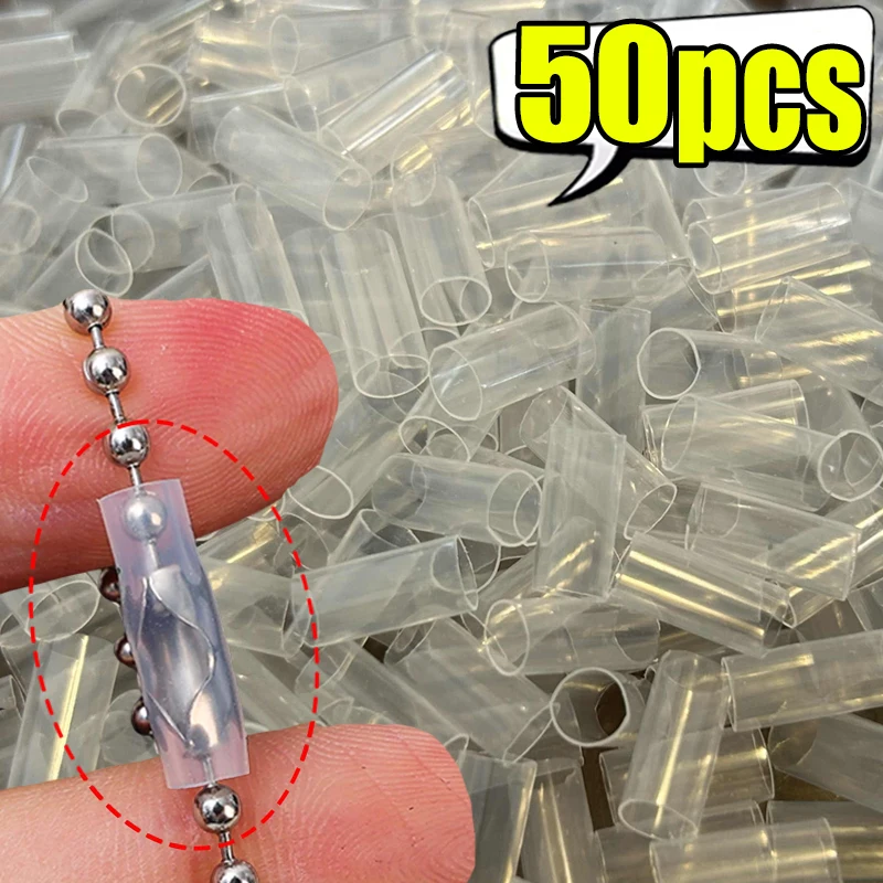 

5-50pcs 2025 New Acrylic Card Chain Anti Drop Keychain Protective Covers DIY Accessory Material Anti Drop Covers