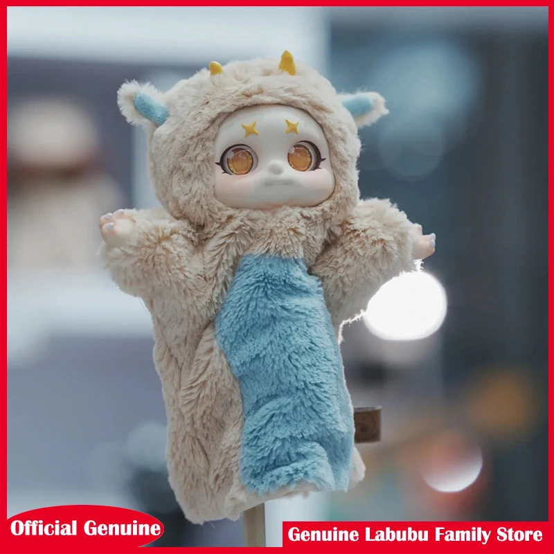 Marionetas de mano de felpa brillantes Cino originales, juguete divertido, marionetas de dedo de interacción, casa de juegos creativa, juguete de juego de rol, regalos bonitos