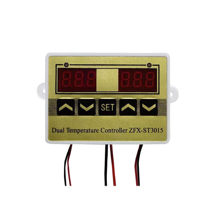 Contrôleur de température d'affichage numérique de micro-ordinateur de ZFX-ST3015 12V 24V 220V LED ThermoandreIntelligent Time Contrmatérielle Adjustab