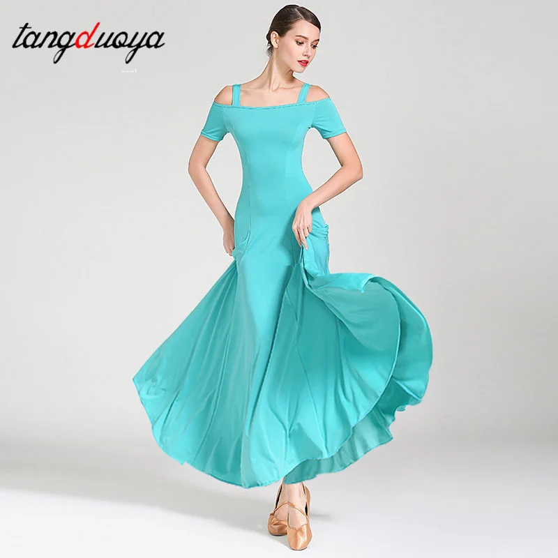 

Women Ballroom Dance Competition Dress Women Waltz Dress Standard Modern Dance Performance Costumes