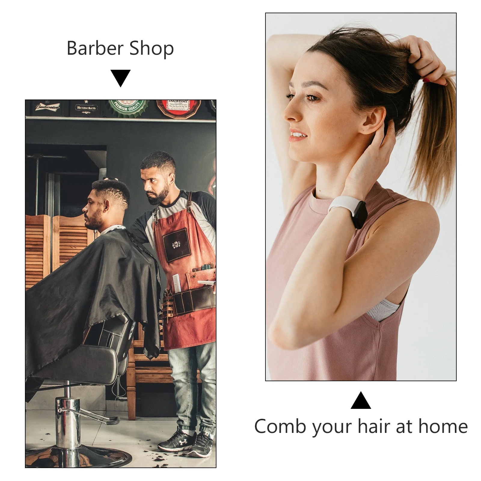 

1Pcs Barber Scissor Stainless Steel Professional Haircut Scissor Home Salon Hairdressing Tool Cutting Shear