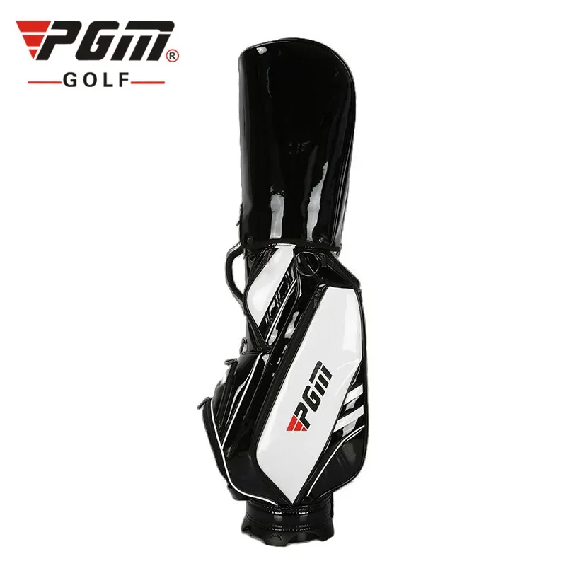 

PGM Custom Waterproof PU Golf Cart Bag Caddy Large Capacity Leather Lightweight Men Staff Golf Bag