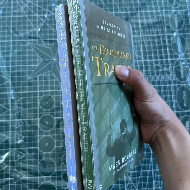 غلاف ورقي جديد 2 كتب تجارة مارك دوغلاس باللغة الإنجليزية/مجموعة في المنطقة وكتاب التاجر الانضباط