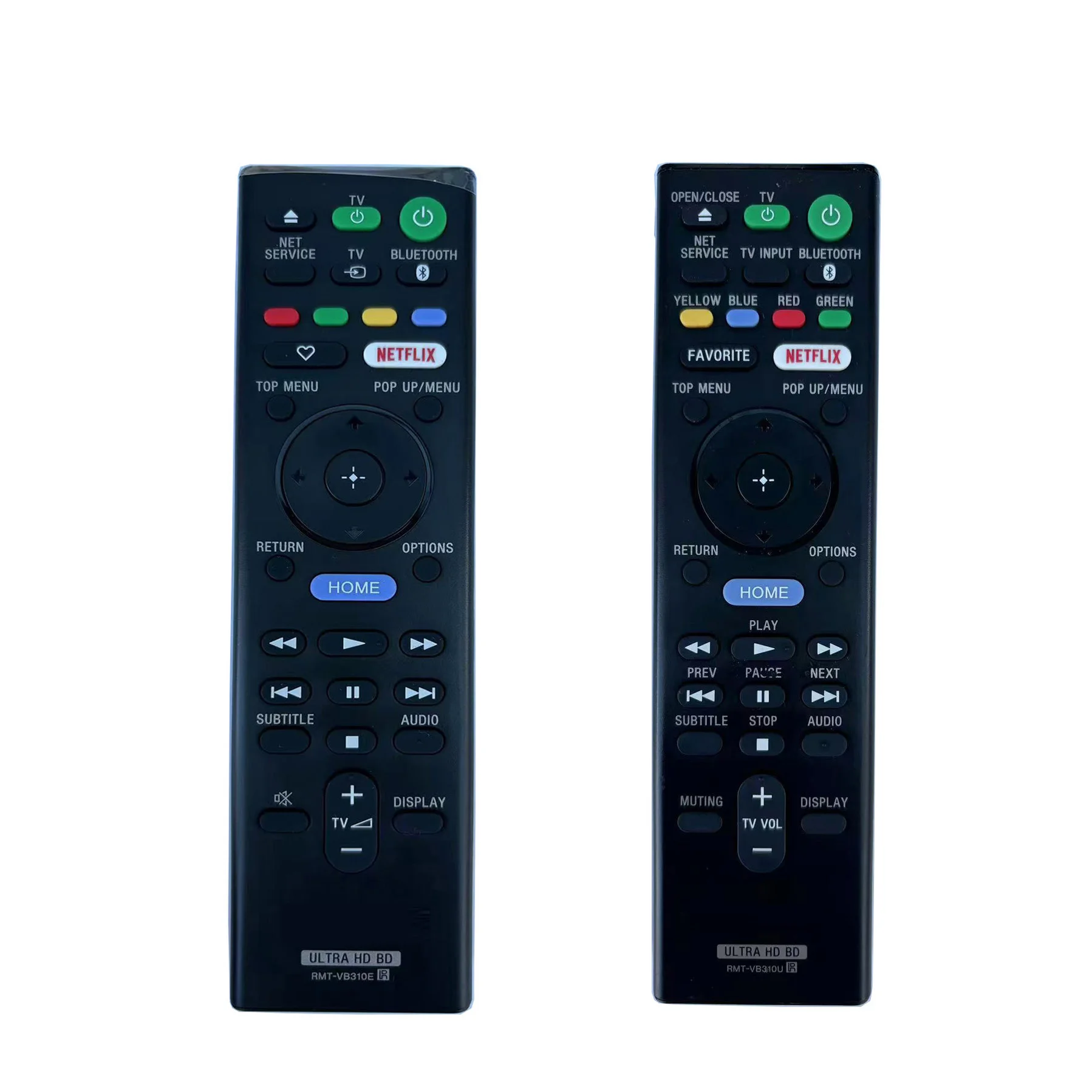 RMT-VB310E RMT-VB310U Remote Control For Sony Blu-Ray DVD Player UBP-X800 UBP-UX80 UBP-X800M2 UBP-X1000ES