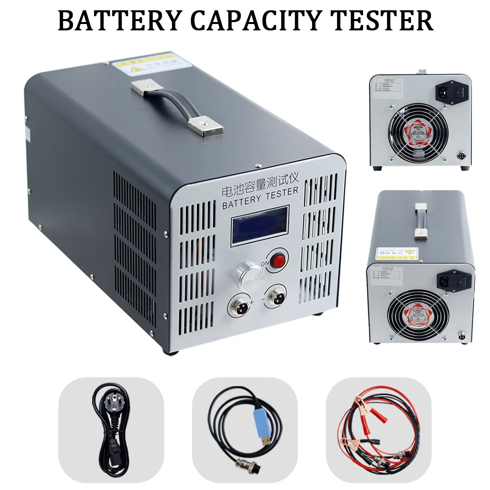 EBD-B10H Battery Capacity Tester 0.5-10A Discharge Tester 12-72V Lead -acid Lithium Battery Capacity Tester 100-240V 880W