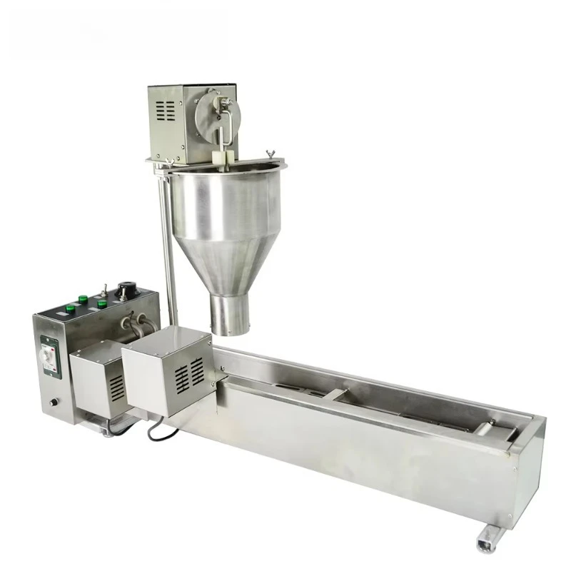 حار بيع سعر آلة دونات التجارية التلقائي الكهربائية صانع قلي الدونات الصغيرة للبيع