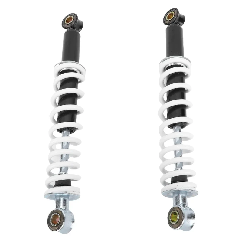 

Пара мотоциклетных амортизаторов 275 мм с регулируемой амортизацией, отверстие под шток 10 мм, для квадроциклов, картов и электросамокатов объемом 50 мл, 70 мл, 90 мл