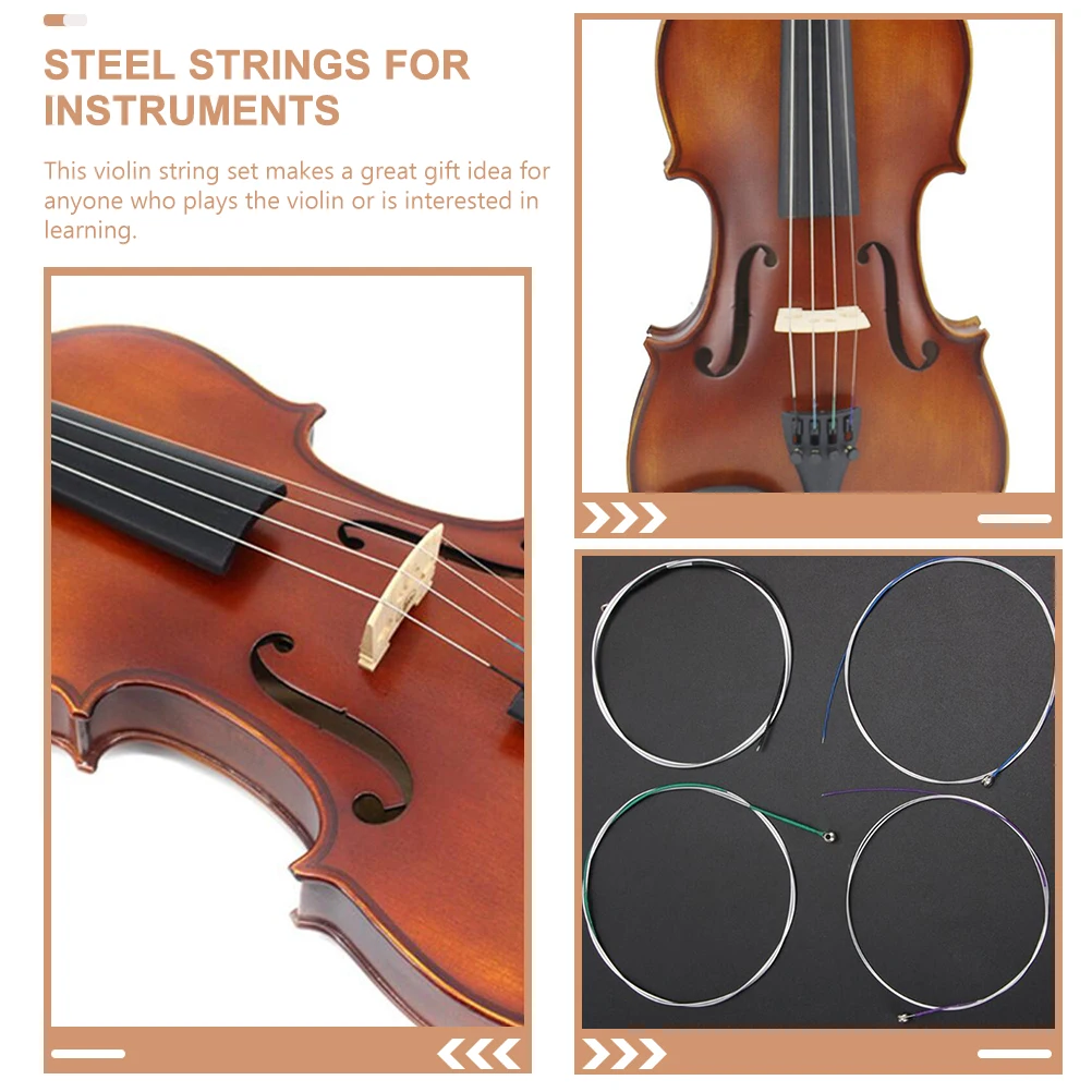 

Violin Strings Violins for Beginners Accessory Instrument Parts and Accessories Attachment Musical