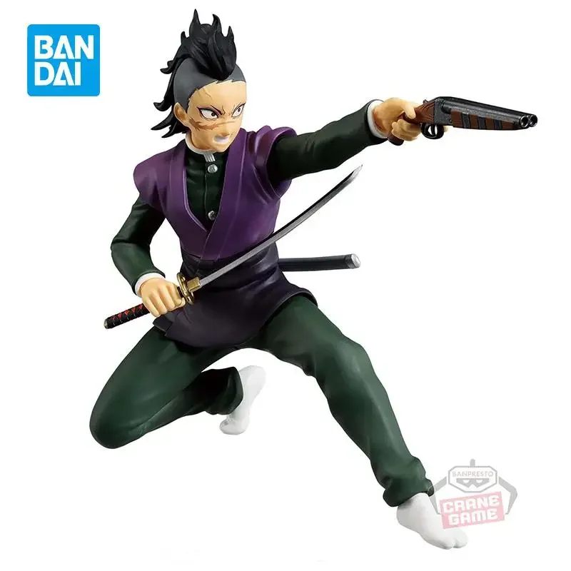 In Stock Original BANDAI Banpresto Demon Slayer VIBRATION STARS Shinazugawa Genya PVC Anime Figure Action Figures Model Toy