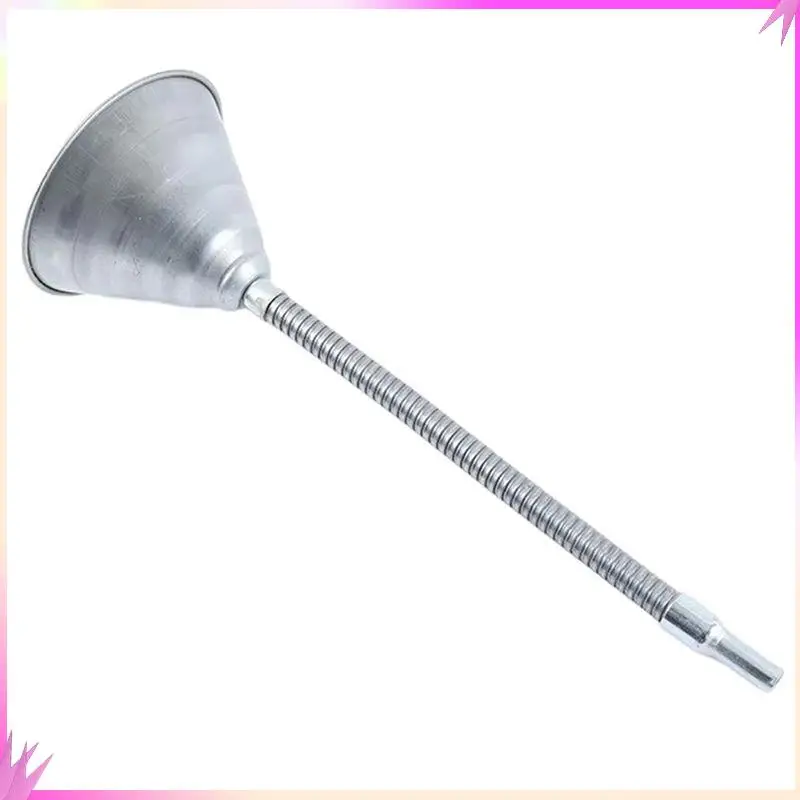 

B50C масло, вода, воронка для топлива, 34 см, гибкий металлический носик для бензина, автомобильные инструменты для моторного масла, для моторных жидкостей