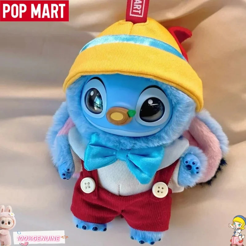 

POPMART Disney Stitch Adventure Series Vinyl & Plush Keychain Blind Box Kawaii Time Travel Doll Collectible Bag Charm Xmas Gift