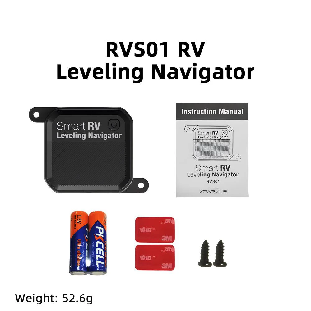 SKYRC Smart RV Nivellierungs-Navigator RV Nivellierungsgerät 10m Bluetooth für Reiseanhänger Fifth Wheel Popup/Hybrid Camper Klasse B CA – Detail 7