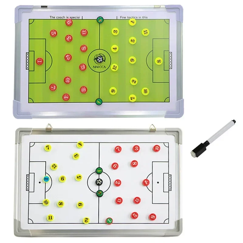 Football Training Tactical Board Coaching Boards Tactically Drill Edition Aluminium Alloy