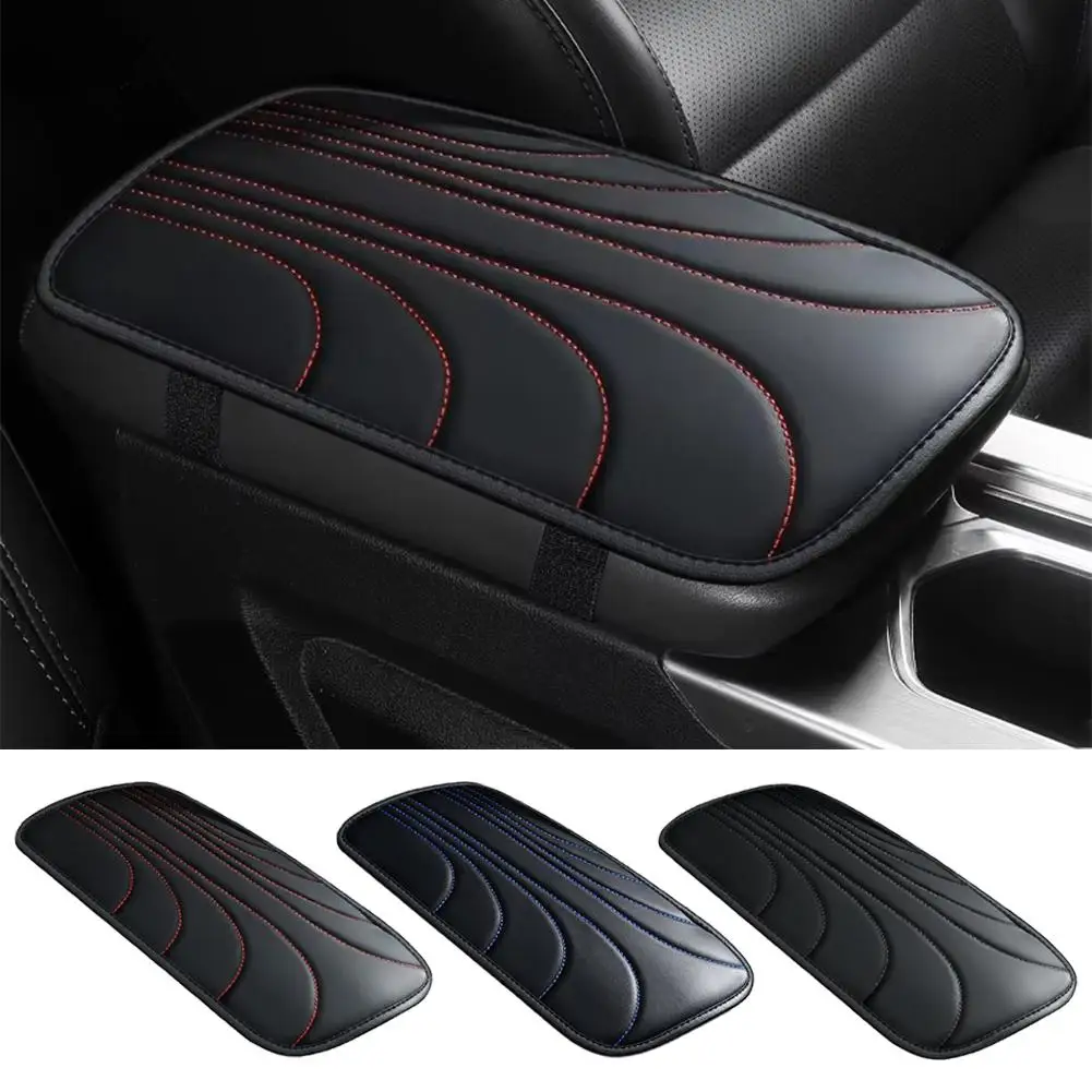 Universal Car Armrest Box Cushion Elbow Support Pillow Hand Rest Cover - Soft Comfortable Car Interior Accessory