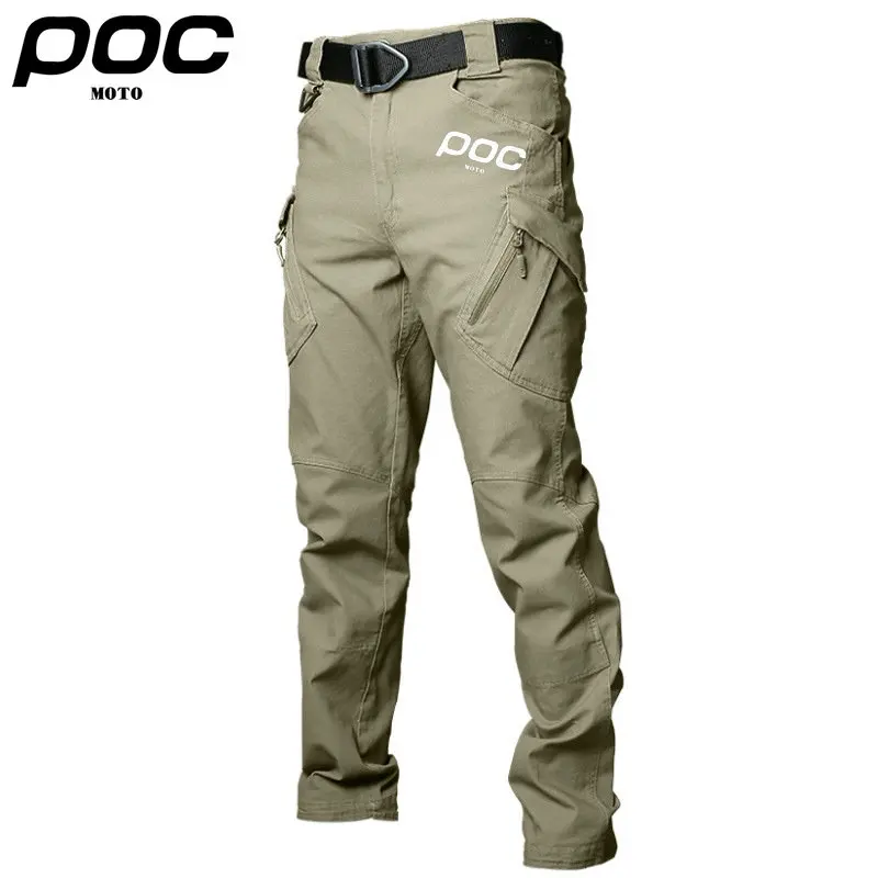 Cycling MOTO POC Long Pants Men Downhill Mountain Bike Trousers MTB Enduro Road Bicycle Bottoms Culottes Ciclismo Pantalon Vtt