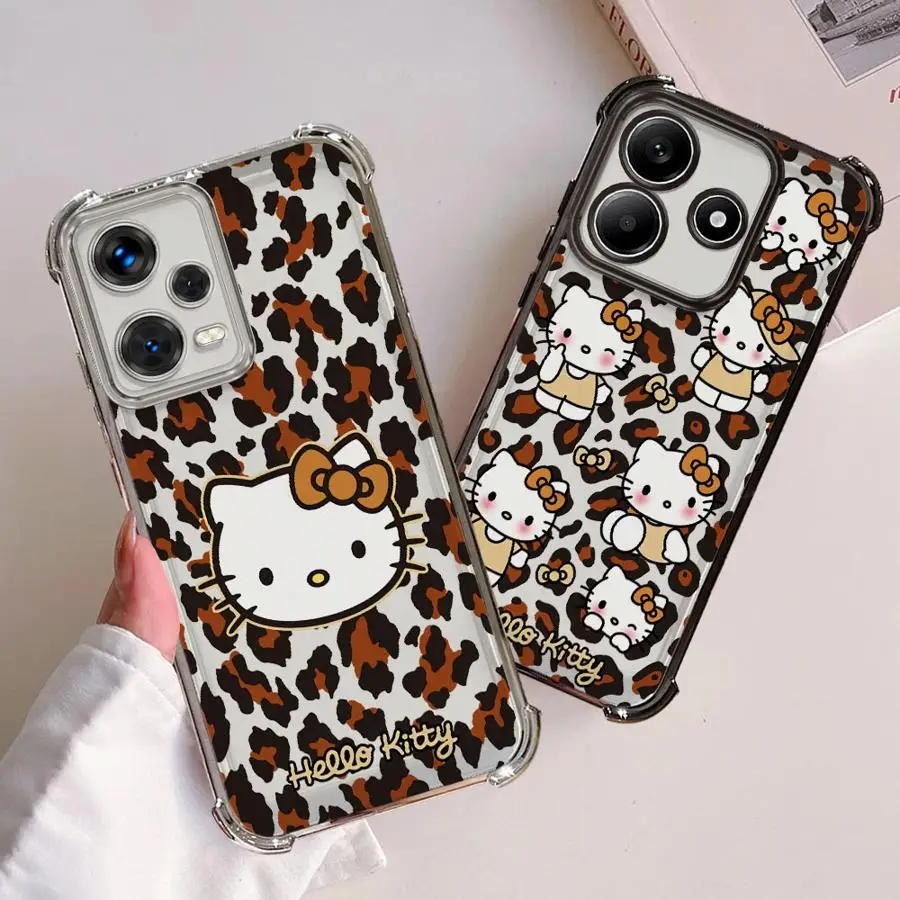 Case for Xiaomi Redmi 13C A3x 14C K80 Pro F7 Ultra Soft Cover Cartoon Kitty