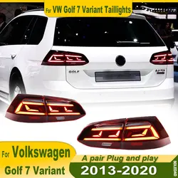 Car Lights for Volkswagen Golf 7 Variant LED Tail Light 2013-2020 Variant Rear Stop Lamp Brake Signal DRL Reverse Accessories