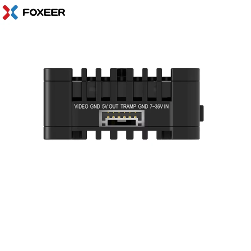 Foxeer Reaper Infinity V2 5W 80CH VTX4.9G~6G Build-in Mic Fan CNC Heat Dissipation Shell 20X20mm 9-36V for RC Airplane FPV Long