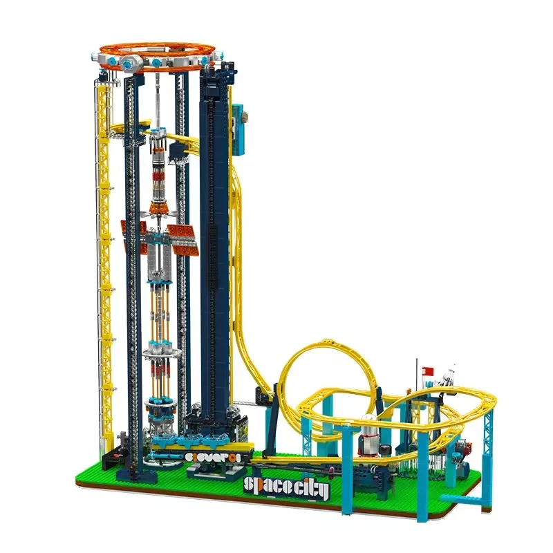 

2026Mould King 11031 Creative Series Space Elevator Electric Assemble Bricks Building Blocks Toy Build Block for Kids