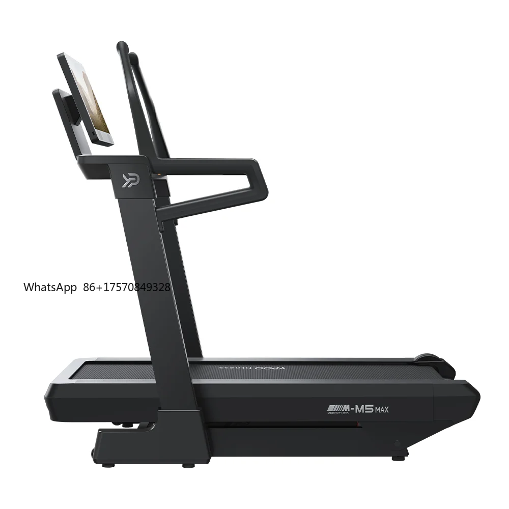 

YPOO 1.5hp Semi Commercial Treadmill Speed up to 18.8km/h Foldable Electric Treadmill Running Machine With APP Negative Slope