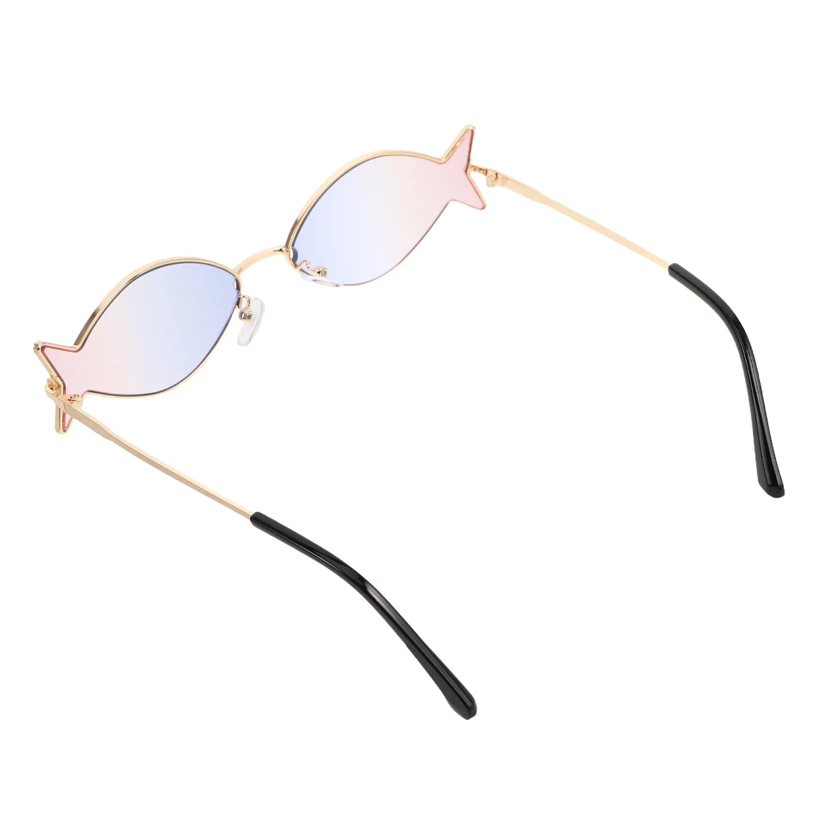 

Гавайские солнцезащитные очки в виде рыбок для вечеринок Луау, пляжных вечеринок, фотосессий, с защитой от УФ-лучей